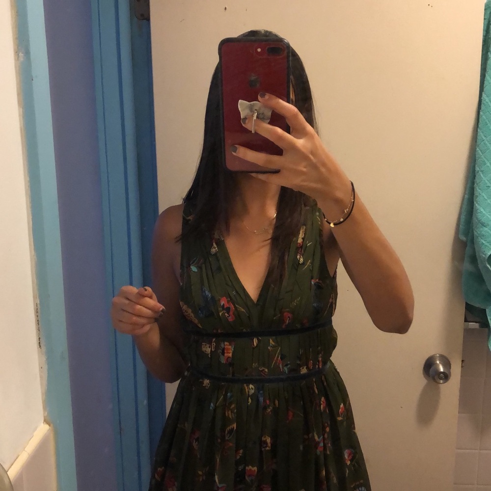 Mini patterned dress - Picture 4 of 4